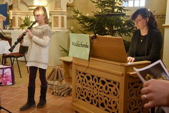 Orgel und Klarinette