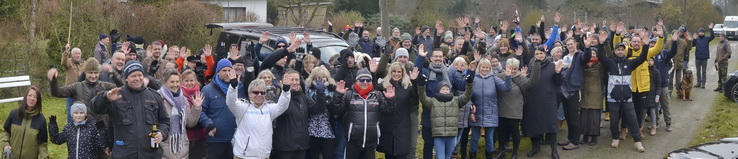 Elbenauer Grünkohlwanderung, vor dem Abmarsch