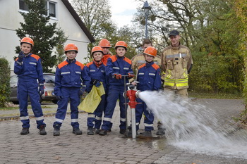 Setzen des Standrohrs
